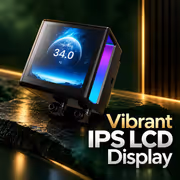 Gamdias CHIONE P5-240 Liquid Cooler, 3.4 IPS LCD (Black) - image 4