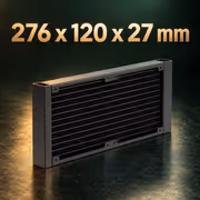Gamdias CHIONE P5-240 Liquid Cooler, 3.4 IPS LCD (Black) - image 6