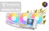 Gamdias CHIONE P5-360 Liquid Cooler (3.4in IPS LCD) White - image 1