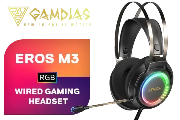 ヘッドホン GAMDIAS EROS M3 Gaming Headset EROS M3 EROS M3 headset