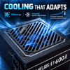 GAMDIAS HELIOS E1-600 PRO 600W 80 Plus Power Supply - image 10