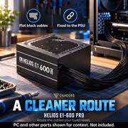 GAMDIAS HELIOS E1-600 PRO 600W 80 Plus Power Supply - image 11