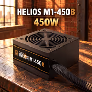 GAMDIAS HELIOS M1-450B 450W 80+ Bronze Power Supply - image 3