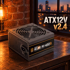 GAMDIAS HELIOS M1-450B 450W 80+ Bronze Power Supply - image 6