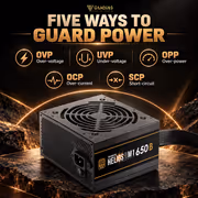 GAMDIAS HELIOS M1-650B 650W 80 Plus Bronze PSU - image 12