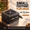 GAMDIAS HELIOS M1-650B 650W 80 Plus Bronze PSU - image 13