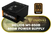 Gamdias Helios M1-850B 850W Power Supply, 80 PLUS Bronze - image 1