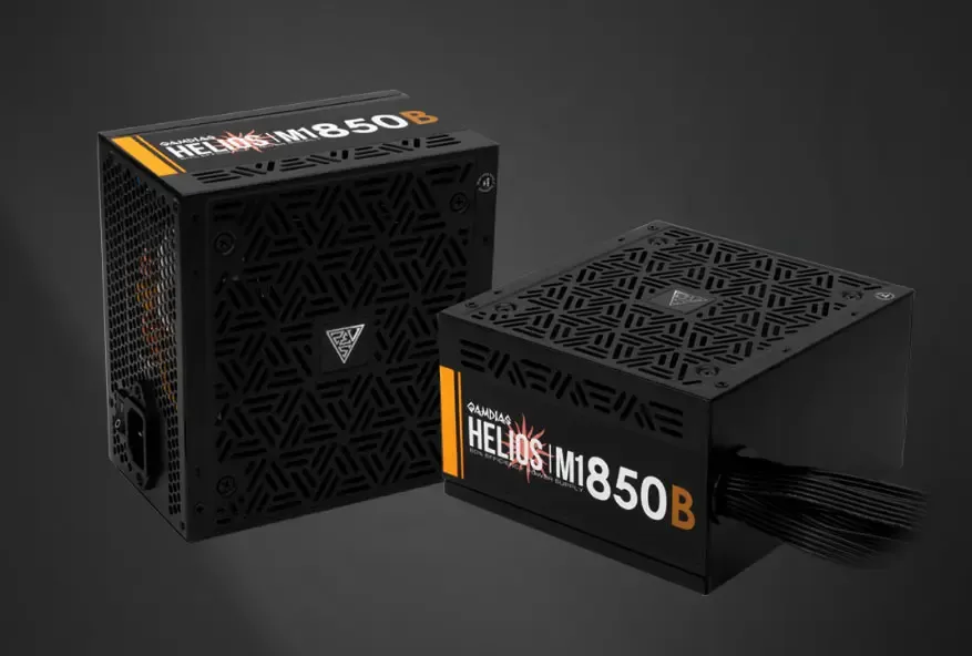 Gamdias Helios M1-850B 850W Power Supply Front View