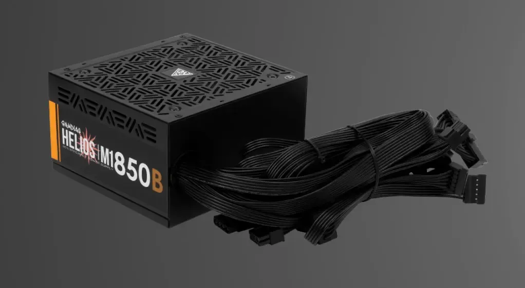 Gamdias Helios M1-850B with Flat Black Cables