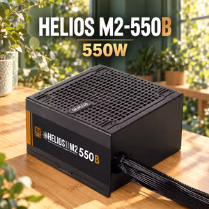Gamdias HELIOS M2-550B 550W ATX 3.1 Bronze PSU - image 3