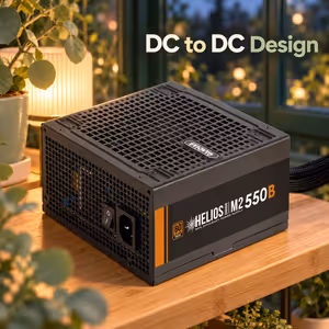 Gamdias HELIOS M2-550B 550W ATX 3.1 Bronze PSU - image 6