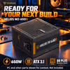 GAMDIAS HELIOS M2-650B 650W Bronze ATX 3.1 Power Supply - image 9