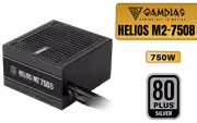GAMDIAS HELIOS M2-750B 750W Silver Power Supply - image 1