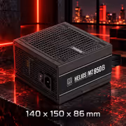 GAMDIAS HELIOS-M2-850B 850W Bronze Gaming PSU ATX 3.1 - image 6