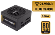 Gamdias HELIOS P1A-850G 850W 80 PLUS Gold Power Supply - image 1