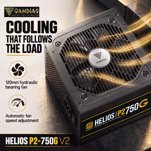 GAMDIAS HELIOS P2-750G V2 750W Gold Full Modular PSU - image 15