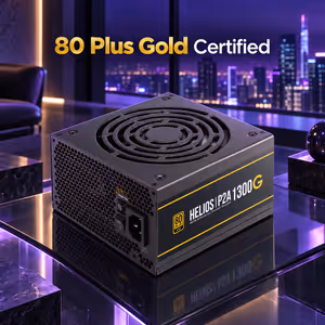 Gamdias HELIOS P2A-1300G 1300W 80+ Gold PSU - Modular - image 5