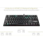 Gamdias Hermes E2 Blue Mechanical Gaming Keyboard - Neon Backlight - image 8