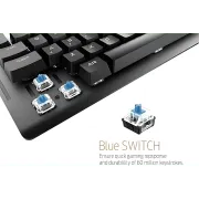 Gamdias Hermes E2 Blue Mechanical Gaming Keyboard - Neon Backlight - image 6
