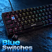 Gamdias HERMES-E3 RGB Mechanical Keyboard - Blue Switches - image 3