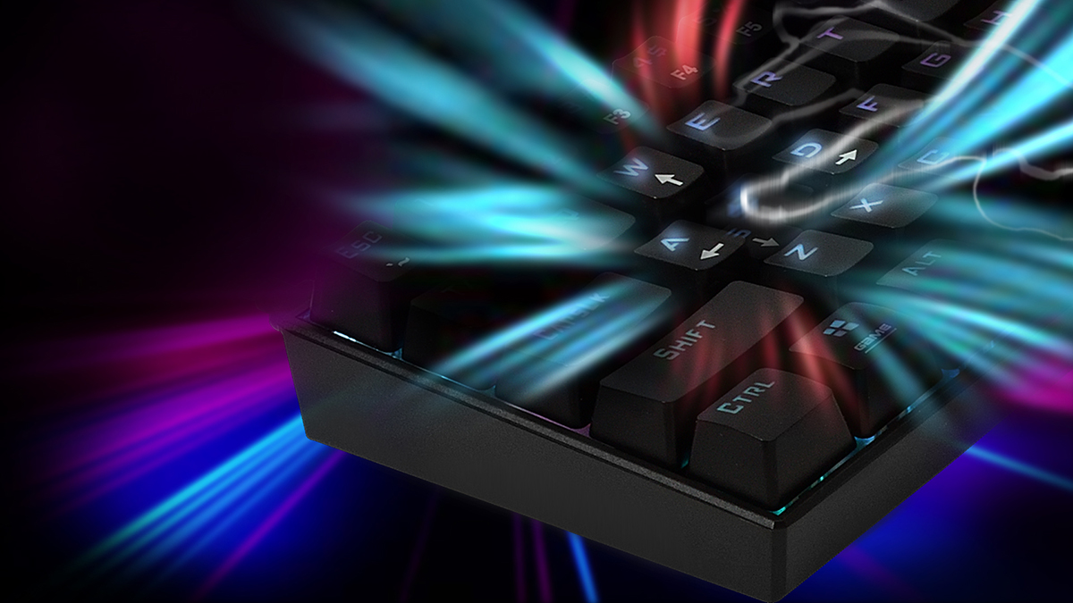 Gamdias Hermes E3 RGB Mechanical Gaming Keyboard Performance - Desktop