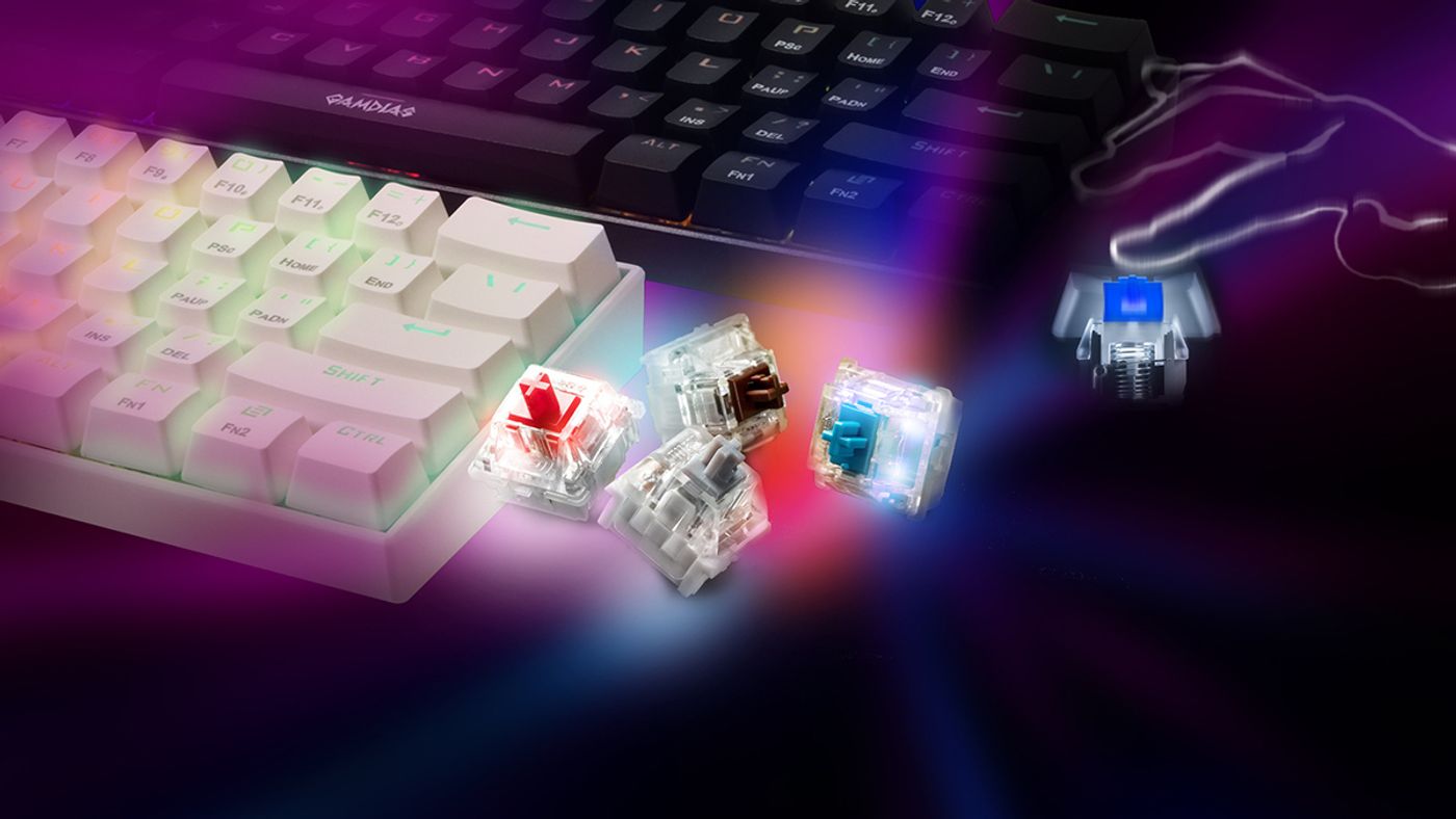 Gamdias Hermes E3 RGB Mechanical Gaming Keyboard control features