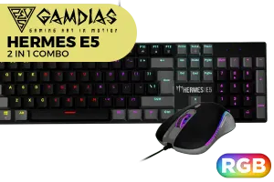 Gamdias Hermes E5 RGB 2 in 1 Gaming Combo - Ultimate Gaming Experience - image 1