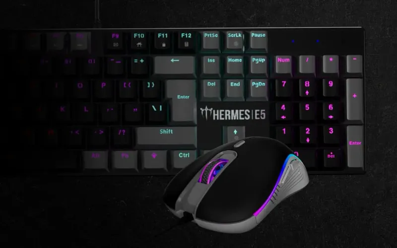 Gamdias Hermes E5 RGB Gaming Combo - Mobile View