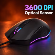 Gamdias Hermes E6 ELITE Gaming Combo — Mechanical RGB, 3600 DPI - image 4