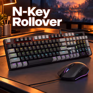 Gamdias Hermes E6 ELITE Gaming Combo — Mechanical RGB, 3600 DPI - image 5