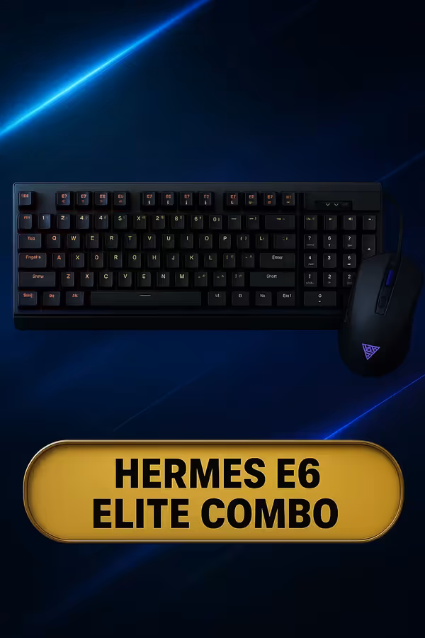 [OPEN BOX] Gamdias Hermes E6 ELITE RGB 2 in 1 Gaming Combo