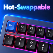 Gamdias HERMES-E7 RGB Mechanical Gaming Keyboard — Red Switches - image 6