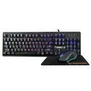 [OPEN BOX]Gamdias Hermes P1B RGB 3-in-1 Gaming Combo - Blue Switch - image 5