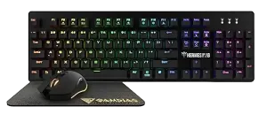 [OPEN BOX]Gamdias Hermes P1B RGB 3-in-1 Gaming Combo - Blue Switch - image 4