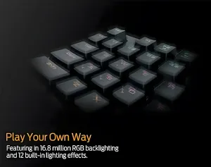 [OPEN BOX]Gamdias Hermes P1B RGB 3-in-1 Gaming Combo - Blue Switch - image 10