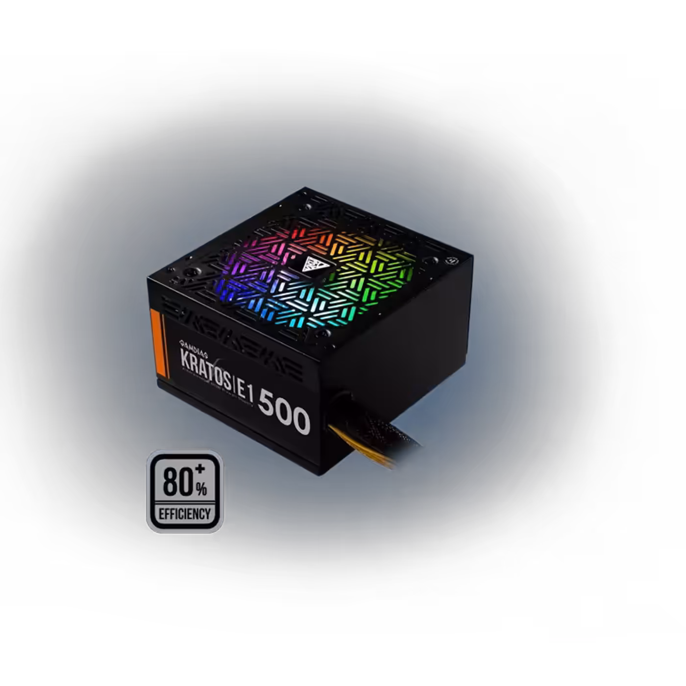 Gamdias KRATOS E1-500W RGB 500W PSU High Efficiency