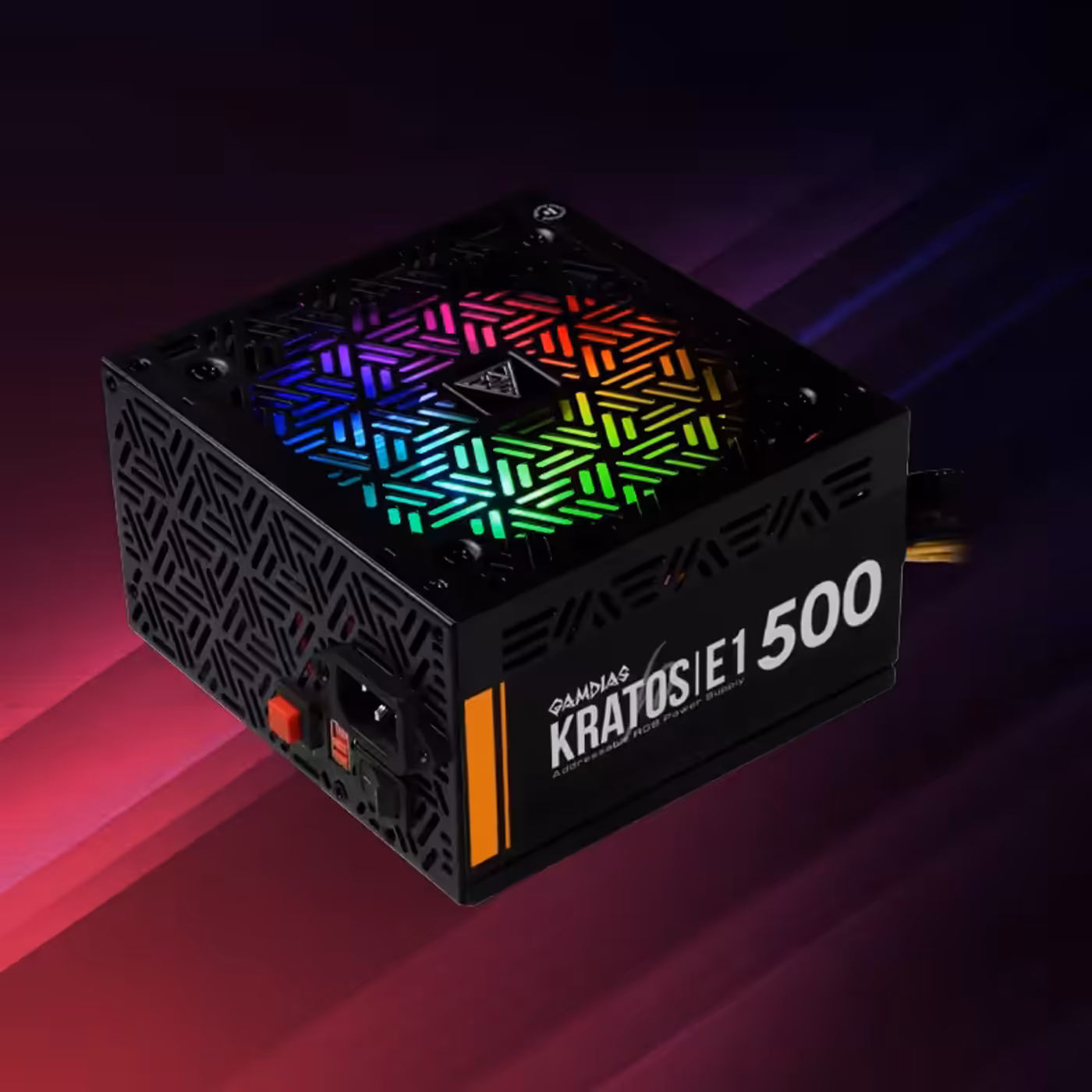 Gamdias KRATOS E1-500W Power Supply with Smart Fan Control
