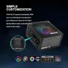 Gamdias KRATOS P2 1200G RGB 1200W Modular Power Supply - Efficiency & Style - image 13