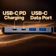 GAMDIAS M1-500 5-in-1 USB-C Hub — 4K HDMI & PD - image 2