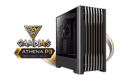 GAMDIAS ATHENA P3 Mid Tower Case - Black | 4x 140mm Fans - image 1