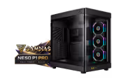GAMDIAS NESO P1 PRO Full Tower Case - Black | E-ATX - image 1