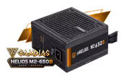 GAMDIAS HELIOS M2-650B 650W Bronze ATX 3.1 Power Supply - image 1