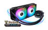 GAMDIAS AURA GL240 LITE 240mm ARGB Liquid Cooler - Black - image 1