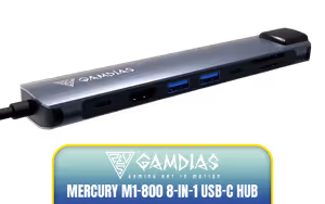 gamdias-mercury-m1-800-usb-c-hub gamdias-mercury-m1-800-usb-c-hub - Image 1