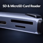 GAMDIAS MERCURY M1-800 8-in-1 USB-C Hub — 4K HDMI, Ethernet - image 4