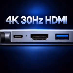 GAMDIAS MERCURY M1-800 8-in-1 USB-C Hub — 4K HDMI, Ethernet - image 6