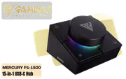 GAMDIAS MERCURY P1-1500 15-in-1 USB-C Hub — 4K HDMI, RJ45 - image 1