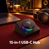 GAMDIAS MERCURY P1-1500 15-in-1 USB-C Hub — 4K HDMI, RJ45 - image 3