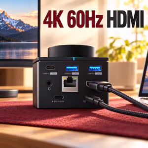 GAMDIAS MERCURY P1-1500 15-in-1 USB-C Hub — 4K HDMI, RJ45 - image 6