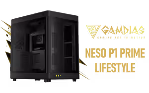 Gamdias Neso P1 Gaming Case Black Gamdias Neso P1 Gaming Case Black - Image 1